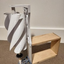 absolutamente enfermo viento turbina 3d print model - Mito3D