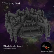 étoile fort boutique 3d print model - Mito3D