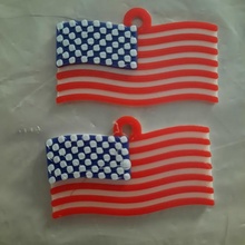 usa flag pendant america necklace 4thofjuly usaflag americanflag 3d print model - Mito3D