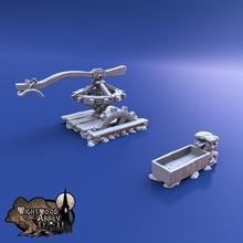mittelalterlich Wasser Pumpe Spielzeuge Spiele Fantasie Terrain Landwirtschaft Wightwood 3d print model - Mito3D