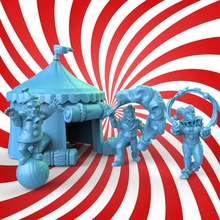 kickstarter Magia circo brinquedos jogos 3d print model - Mito3D