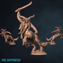 centaurs toys & games archer greek man mythology spear sword horse centaur humanoid 3d print model - Mito3D