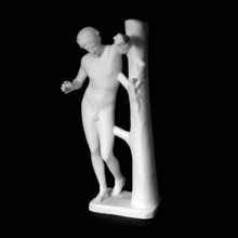 apollo sauroctonus louvre paris scan borghese praxiteles 3d print model - Mito3D