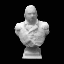 busto luigi xviii louvre parigi scansione 3d print model - Mito3D