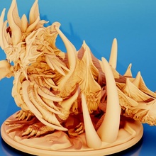 ancien dracopyre boutique dragon culte cornichon vampire 3d print model - Mito3D