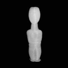 mármore estatueta mulher british museum londres scan 3d print model - Mito3D