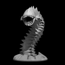 purple worm updated toys & games 3d print model - Mito3D