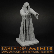 large stone statue casting toys & games figure monument dnd cast hooded 3d print model - Mito3D