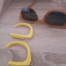 bezel glasses repair mount fashion & accessories sunglasses paration sunglass 3d print model - Mito3D