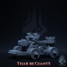 catapult toys & games wargaming tabletop defense turret warmachin catapault 3d print model - Mito3D