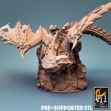 armored dragon toys & games creature monster dnd charadalyn chardalyn chardalin charadalin 3d print model - Mito3D