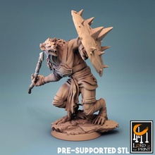 Humanoid Ratte 2 Spielzeuge Spiele Monster dnd Gnoll Ratten 3d print model - Mito3D
