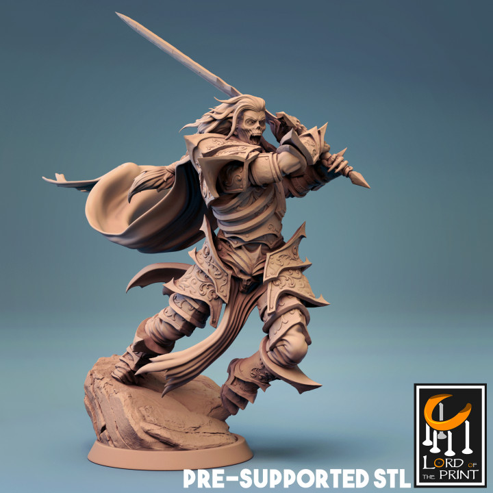 necromancer toys & games witch sorcerer wight 3D print model - Mito3D