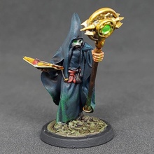 cultist high priest - pre-supported toys & games 3d print model - Mito3D