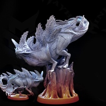 raptor hybrid 1 3 toys & games dino dinosaur dragon fantasy gaming girl monster prehistoric tabletop clever 5e lore storyline 3d print model - Mito3D