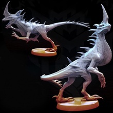 Raptor melez 3 oyuncaklar oyunlar dino Dinozor Ejderha fantezi oyun canavar rpg tarih öncesi masaüstü 5e irfan hikaye konusu 3d print model - Mito3D