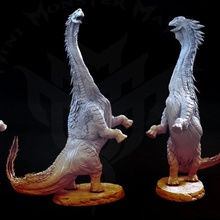 longo pescoço dinossauro pé brinquedos jogos Dragão monstro rpg pré histórico tampo mesa braquiossauro 5e tradição enredo 3d print model - Mito3D