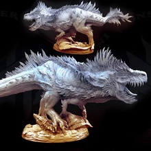 t-rex feathered toys & games dino dinosaur dragon fantasy gaming rpg trex tabletop rex feathers 5e lore storyline rehistoric 3d print model - Mito3D