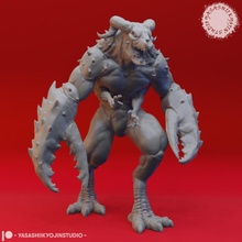 glabrezu - tabletop miniature toys & games demon 40k beast gaming monster roleplaying dnd pathfinder aos ttrpg 3d print model - Mito3D