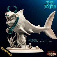 meuoooo efsanevi Köpekbalığı inek oyuncaklar oyunlar epik fantezi balık Kraken mini model okyanus rpg deniz derinlik minyatür masa oyunu temel rol masaüstü kahramanlar savaş zindan 3d print model - Mito3D