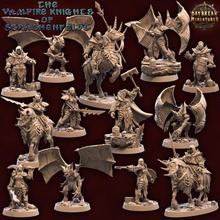 vampires strachenfeld - complete pack toys & games dragons dungeons wings miniature tabletop wargame bundle 32mm 75mm daybreak 3d print model - Mito3D