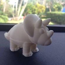 triceratops nikoss'dinosaurs Spielzeug Spiele Dinosaurier nikoss 3d print model - Mito3D