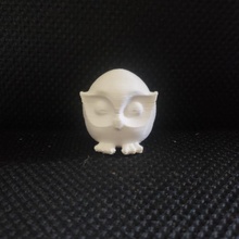 cute sculpt owl & garden bird 3d print model - Mito3D