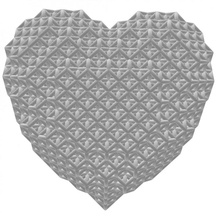 enrejado corazón puntales octeto 3d print model - Mito3D