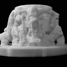 karel buls ornement bruxelles belgique numérisation 3d print model - Mito3D