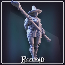 aora emberbee - staffmaster mage toys & games fantasy mini rpg staff tabletop d&d dnd sorcerer frosthold 3d print model - Mito3D