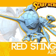 red stinger toys & games 3d print model - Mito3D