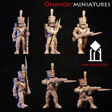 15mm napoléonien infanterie jouets Jeux historique français miniature table jeu guerre 3d print model - Mito3D