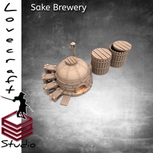 sake brewery toys & games destillery 3d print model - Mito3D