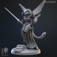 faerie guerrero masculino juguetes juegos 3d print model - Mito3D