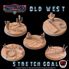west custom bases hot madness ks campaign toys & games modular base oldwest mojibake 3d print model - Mito3D