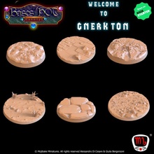gnerkton personalizadas bases quente loucura ks campanha brinquedos jogos gnomo base mojibake 3d print model - Mito3D