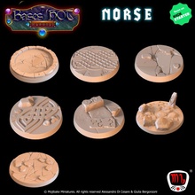 nórdico personalizadas bases quente loucura ks campanha brinquedos jogos viking céltico base Nord mojibake 3d print model - Mito3D
