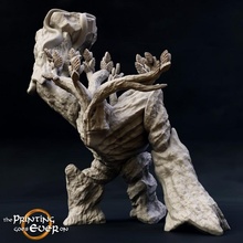 treant pesado pré suportado brinquedos jogos fantasia figura gigante mini natureza árvore guerra martelo miniatura lotr ent ampla tampo mesa 28mm dnd Frostgrave escaramuça 3d print model - Mito3D