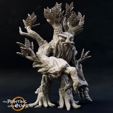 treobyrdan - treant leader presupported toys & games fantasy figure giant mini nature tree wargaming warhammer miniature lotr ent large tabletop 28mm dnd frostgrave skirmish 5e pre-supported statblock 3d print model - Mito3D