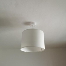 lamp ceiling cup mount & garden ikea ringsta 3d print model - Mito3D
