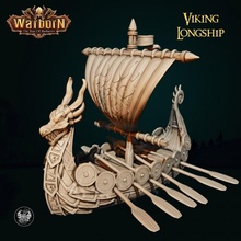 vikingo drakkar juguetes juegos barco Embarcacion buque guerra bote nórdico 3d print model - Mito3D