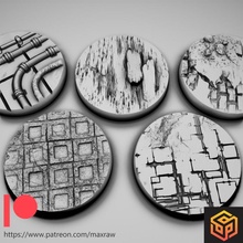 Basen einstellen frei Stichprobe Spielzeuge Spiele 40k Drachen Dungeons Mini Terrain Kriegshammer Miniatur dnd 3d print model - Mito3D