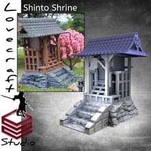 shinto shrine toys & games asian asianadventures 3d print model - Mito3D