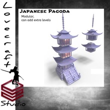 japanese pagoda toys & games asian asianadventures 3d print model - Mito3D
