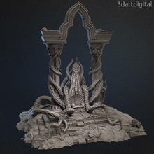 living throne toys & games 3d print model - Mito3D