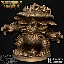 shrumak sporeggoth toys & games fantasy horror scifi mushroom tabletop dnd pathfinder myconid ttrpg eldritch battleyakminiatures 3d print model - Mito3D