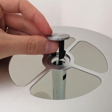 ikea vídeo luminária grampo substituição poupar partes 3d print model - Mito3D