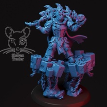 Kral düşmüş princeps oyuncaklar oyunlar Uzay Warhammer büyücü kaos marin Skaven Yıldızlar 3d print model - Mito3D