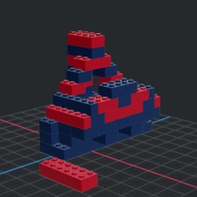 Lego tavoletta Telefono In piedi ipad 3d print model - Mito3D