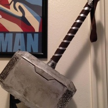 mjolnir hammer thor props & cosplay movie prop avengers replica asgard loki 3d print model - Mito3D